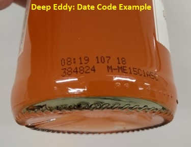 deep eddy date on bottle